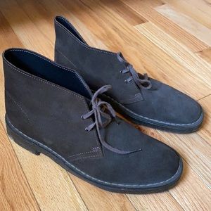 Clarks Leather Desert Boot
